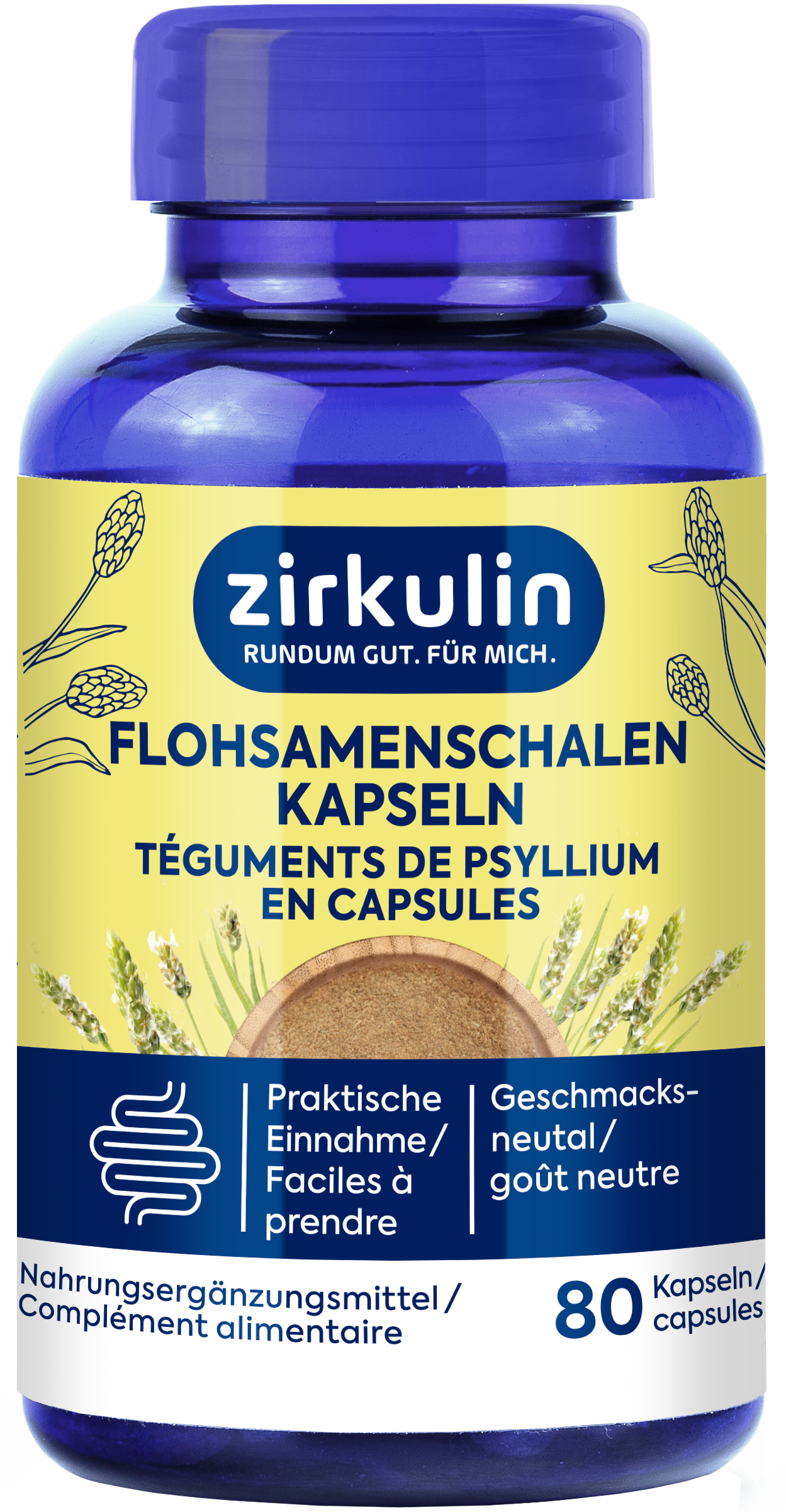 Flohsamenschalen Kapseln